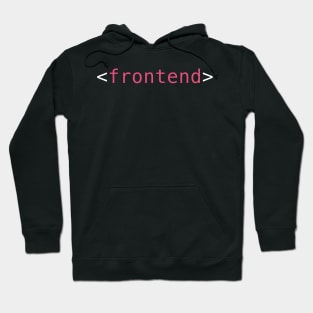 Front End Back End Programmer Hoodie